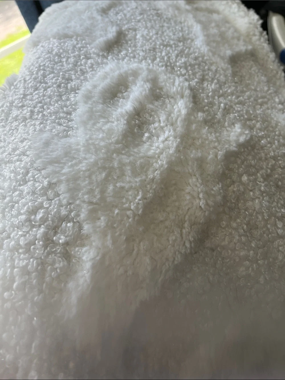 Rachel Zoe Soft Ivory Sherpa Throw Blanket